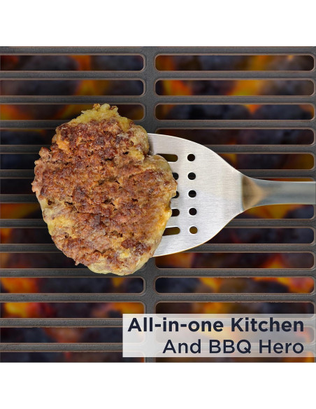 Espátula de Cocina Deiss PRO de Acero Inoxidable 36.8 cm