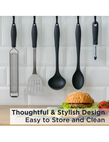 Espátula de Cocina Deiss PRO de Acero Inoxidable 36.8 cm