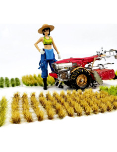 Kit de Hierba Estática Woohome 208 PCS para Dioramas 2