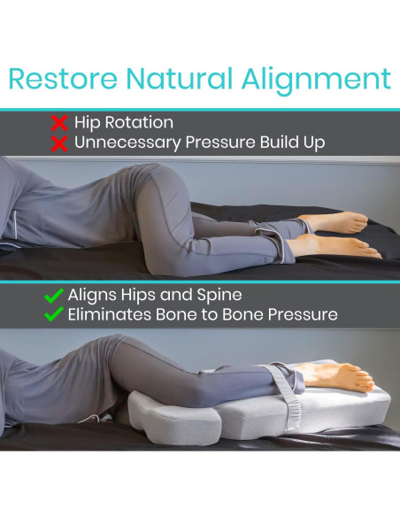 Almohada para Rodillas Xtra-Comfort de Espuma Viscoelástica