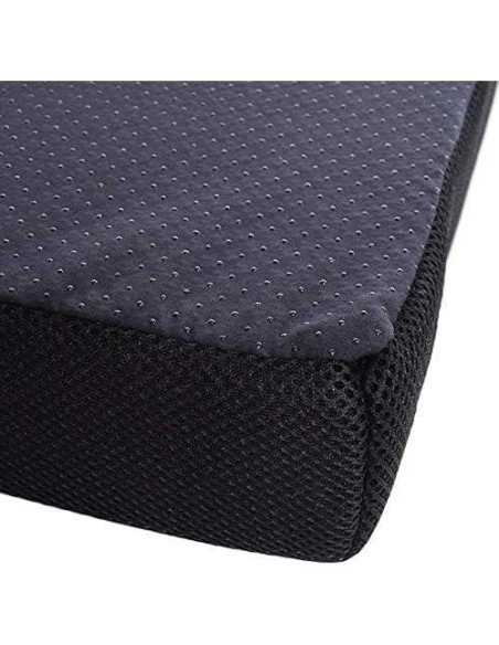 Cojín de Asiento Portátil Cozy BoSpin Espuma Viscoelástica Negro