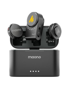 Micrófono Lavalier Inalámbrico MAONO Wave T5 30H 300m