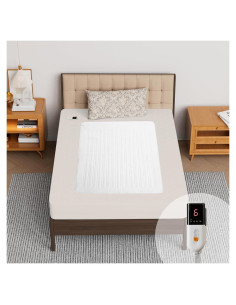 Almohadilla Térmica Eléctrica Mini Twin 140x79cm 6 Niveles Calor