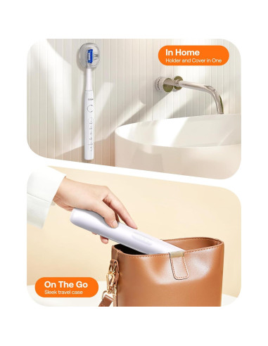 Cepillo de Dientes Eléctrico Bitvae H1D2 Ultrasónico 5 Modos