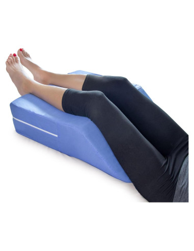 Almohada en Cuña DMI para Elevación de Piernas 61x51cm Azul