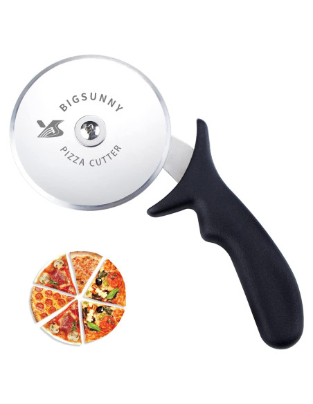 Cortador de Pizza MSY BIGSUNNY 10cm Acero Inoxidable Afilado