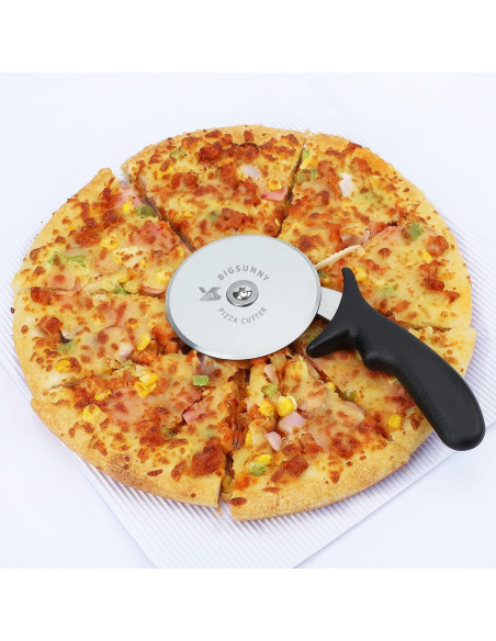 Cortador de Pizza MSY BIGSUNNY 10cm Acero Inoxidable Afilado