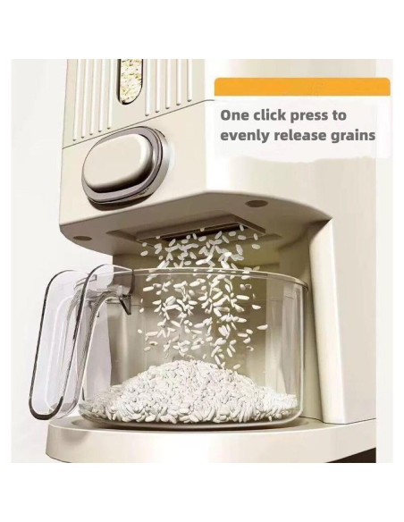 Dispensador de Arroz ChengHe 5.4 kg con Taza Medidora