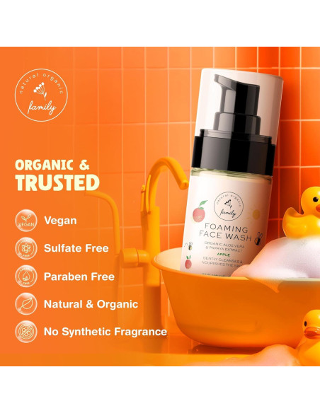 Jabón Espumoso Orgánico Marili Skincare 156 ml Manzana