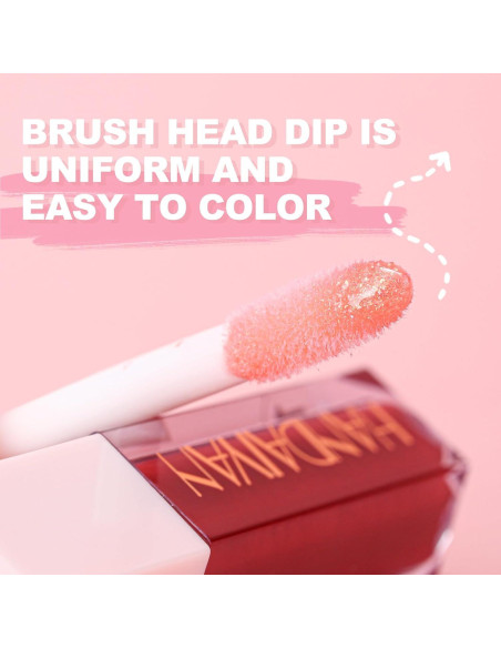 Set de 6 Brillos de Labios BANGFENG - Mate y Perlescente