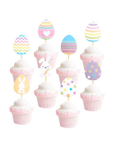 Decoraciones para Cupcakes de Pascua Giga Gud - 30 Piezas