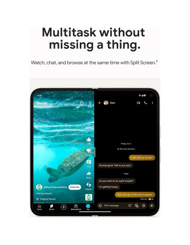 Google Pixel 9 Pro Fold - Teléfono Plegable 256GB Obsidiana