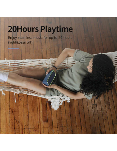 Altavoz Bluetooth DOSS SoundBox Pro 20W Impermeable IPX6