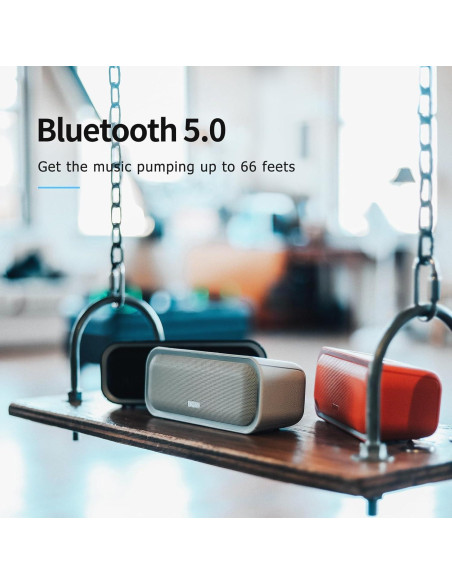 Altavoz Bluetooth DOSS SoundBox Pro 20W Impermeable IPX6