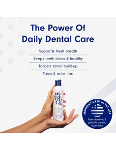 Aditivo Dental para Perros PetLab Co. 236 ml - Aliento Fresco y Dientes Limpios 2