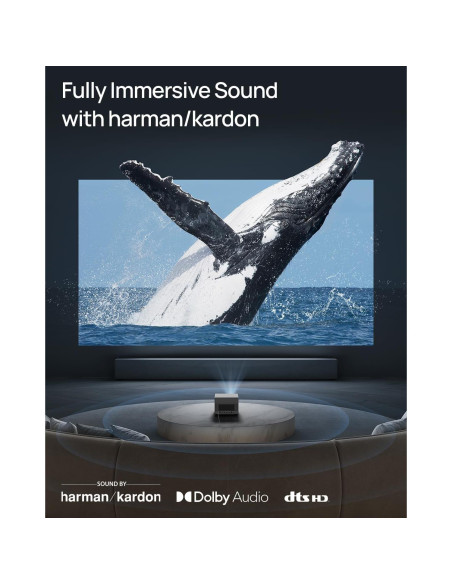 Proyector XGIMI HORIZON Ultra 4K, 2300 Lúmenes, Dolby Vision