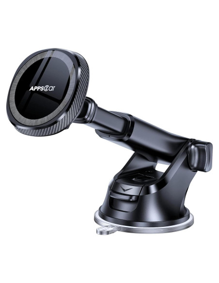 Soporte Magnético para Coche Wiiki-Tech MagSafe Negro - 17 Imanes