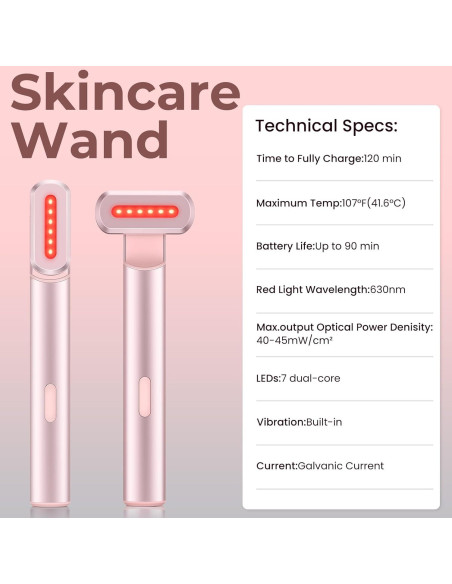Varita de Terapia de Luz 4 en 1 Londxin - Cuidado Facial LED