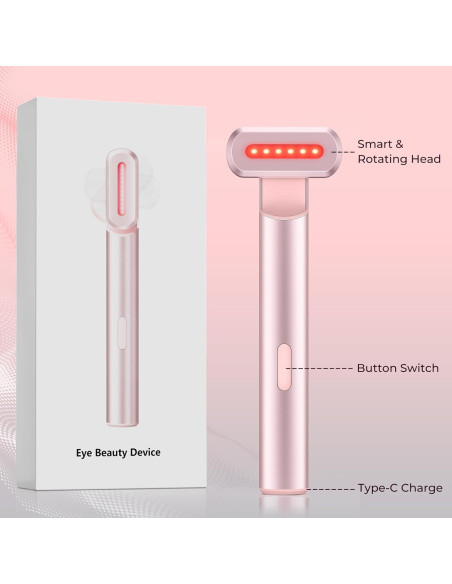 Varita de Terapia de Luz 4 en 1 Londxin - Cuidado Facial LED