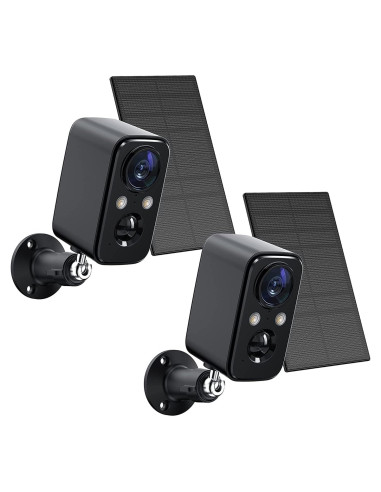 Cámara de Seguridad Inalámbrica FOAOOD DF220 con Solar IP66