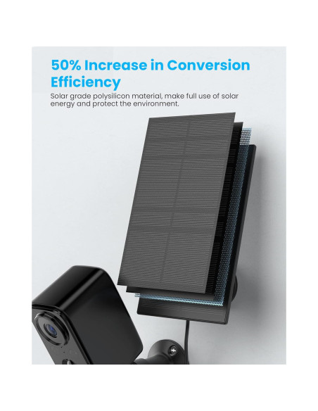 Cámara de Seguridad Inalámbrica FOAOOD DF220 con Solar IP66