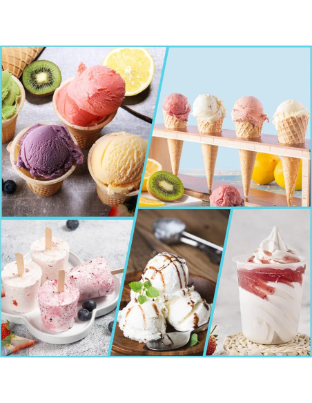 Pints y Tapas Ninja Creami YUSFKJ - Paquete de 4, 680g