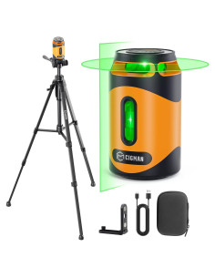 Nivel Láser 360 CIGMAN CM-505 con Trípode y Batería