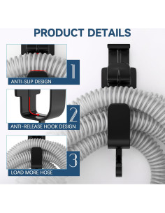 Soportes de Manguera CPAP NITTIID - 2 Piezas, Antidesenganche 2