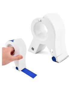 Dispensador de Cinta Enmascaradora QKDS Blanco 20m Portátil