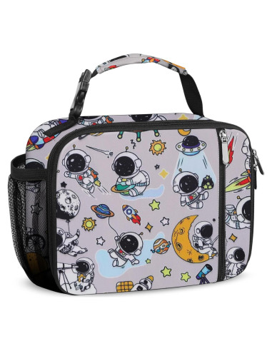 Caja de Almuerzo Aislada esouler Astronauta 25.4x10.2x20.3 cm
