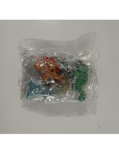 Adornos de Pastel de Dinosaurio BlingABC - 15 Piezas