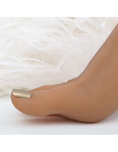 Pie de Maniquí Femenino Resafy 1:1 Silicona Realista 37 cm