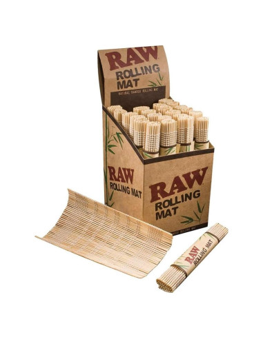 Alfombrillas de Papel RAW de Bambú Natural - 2 Unidades