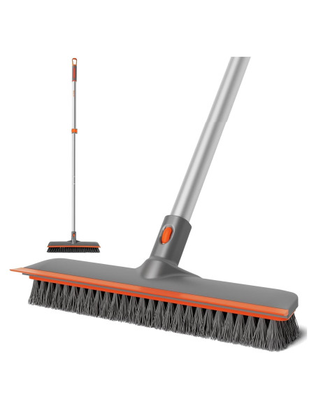 Cepillo de Fregado Eazer 2 en 1 con Mango Telescópico 127 cm
