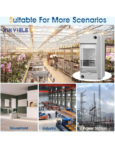 Caja de Protección Eléctrica Impermeable XINYIELE IP65 5.3x8.9x11.9 cm