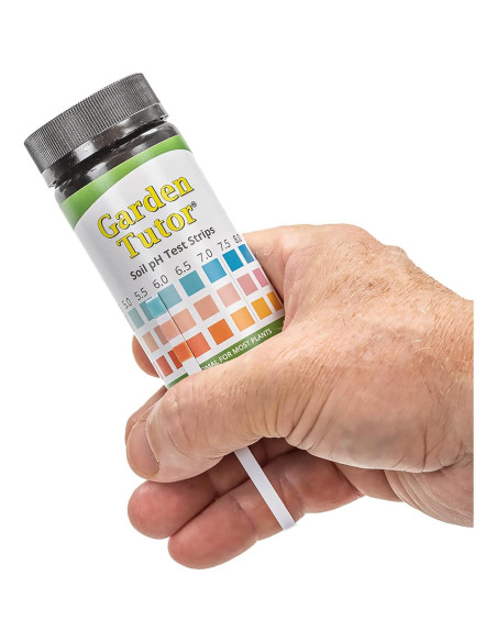 Kit de Prueba de pH del Suelo Garden Tutor - 100 Tiras