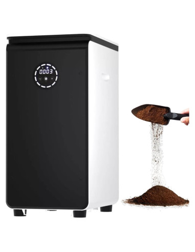 Compostador Eléctrico GEME 19L para Cocina, Sin Olores y Filtro Permanente