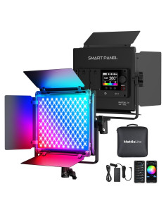 Luz LED de Video RGB Mettlelite SPL210C 2800K-8000K