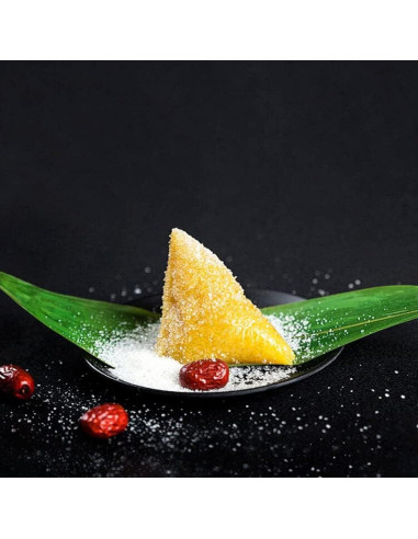 100 Pcs Plato de Sushi de Hoja de Bambú Fresca AQUGOO 30.48x7.62 cm