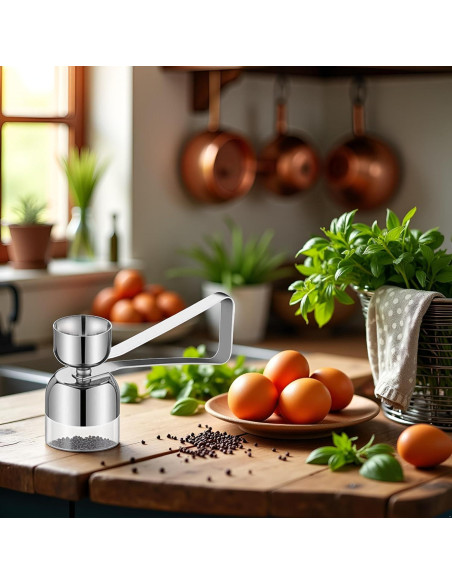 Abridor de cáscara de huevo ZhangyiHot, acero inoxidable, manual