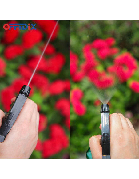 Botella de Spray de Vidrio OFFIDIX 0.4L Boquilla Ajustable