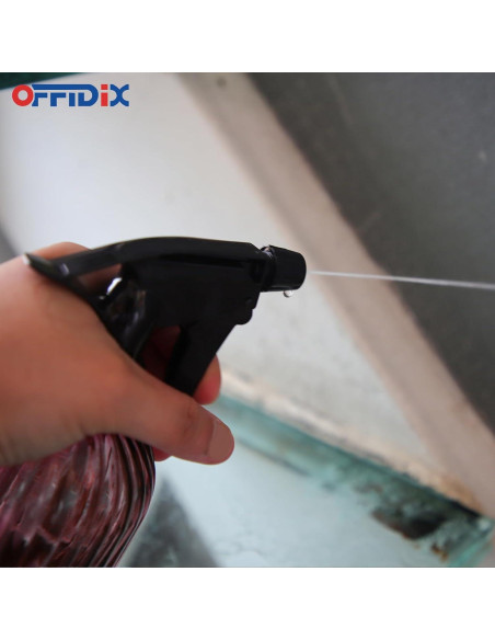 Botella de Spray de Vidrio OFFIDIX 0.4L Boquilla Ajustable