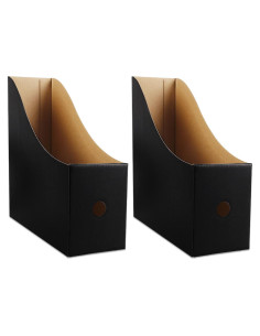 Soporte de Revistas Limitliho Negro 2 Paquete 26.9x25.9x8.9 cm