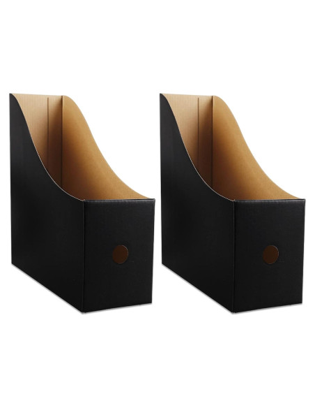 Soporte de Revistas Limitliho Negro 2 Paquete 26.9x25.9x8.9 cm