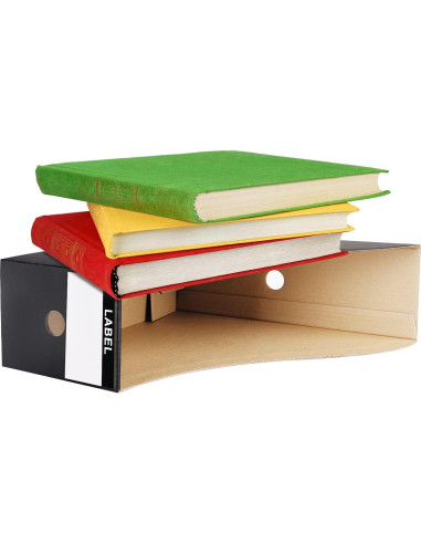 Soporte de Revistas Limitliho Negro 2 Paquete 26.9x25.9x8.9 cm