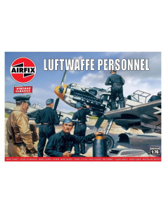 Figuras de Mini Ejército Airfix A00755V Luftwaffe 1:76 - 46 Soldados