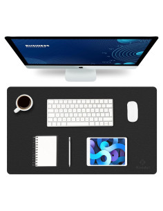 Alfombrilla de Escritorio K KNODEL 60x35 cm Negro PVC