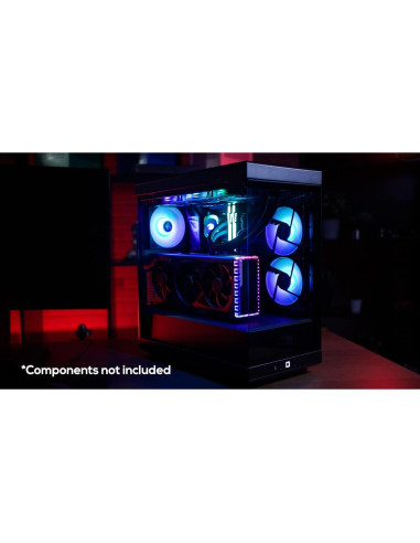 Caja ATX Media HYTE Y40 - Torre para Juegos - Negro