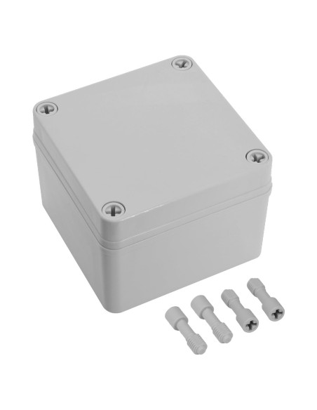 Caja de Conexiones IP67 LeMotech 100x100x75mm Gris