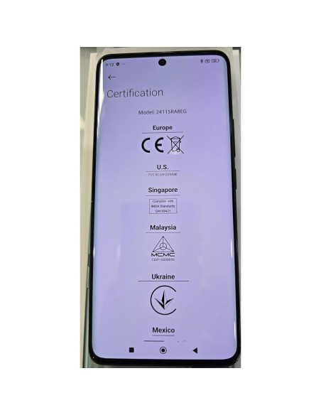 Xiaomi Redmi Note 14 Pro+ 5G 512GB 12GB Azul Helado